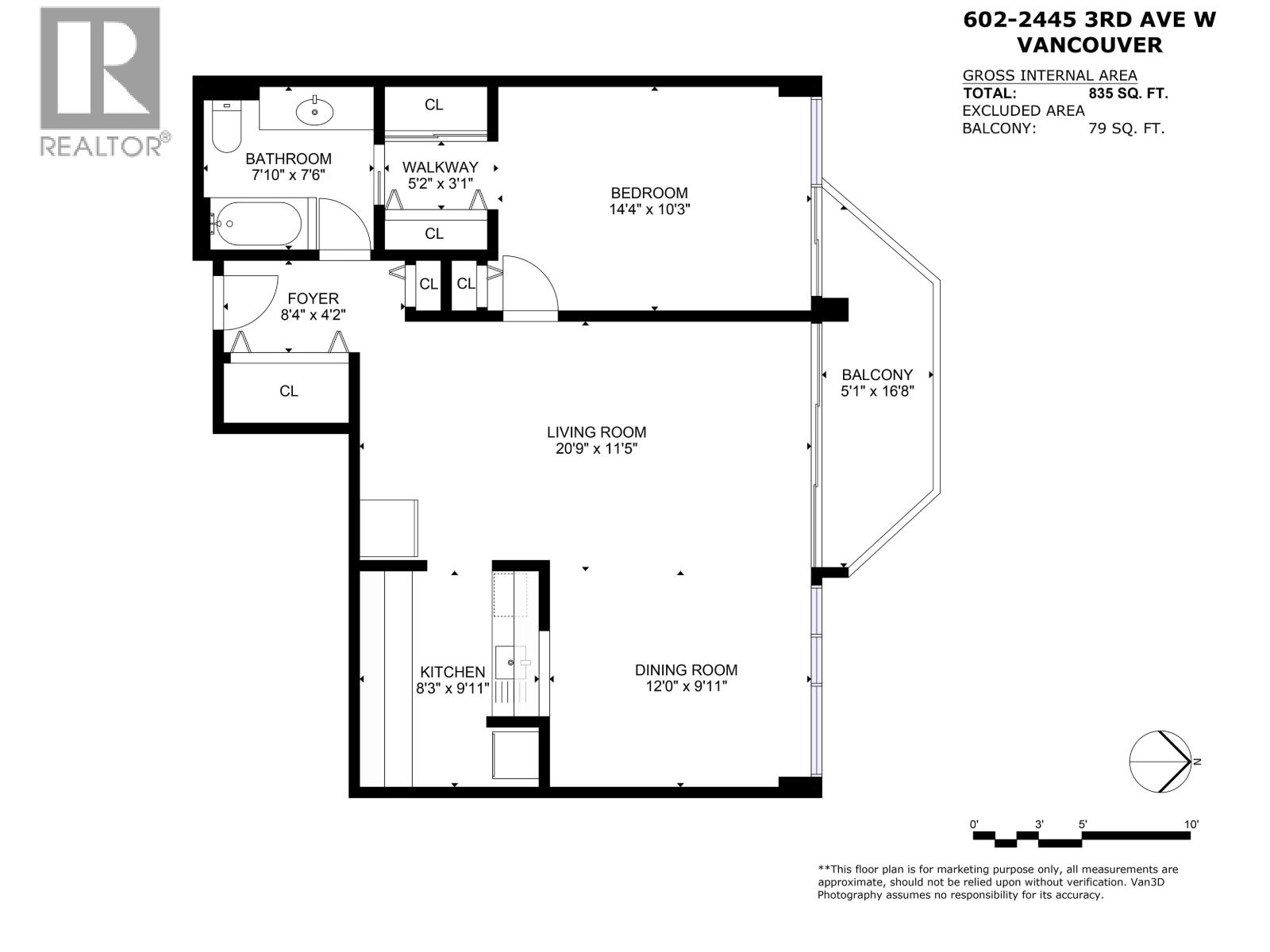 602 2445 W 3rd Avenue, Vancouver, British Columbia  V6K 4K6 - Photo 34 - R3045699